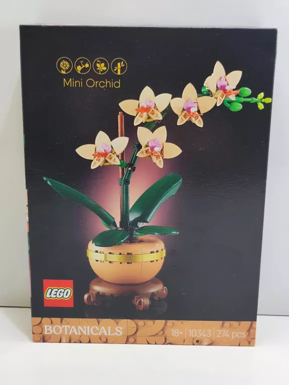 LEGO BOTANICALS MAŁA ORCHIDEA 10343