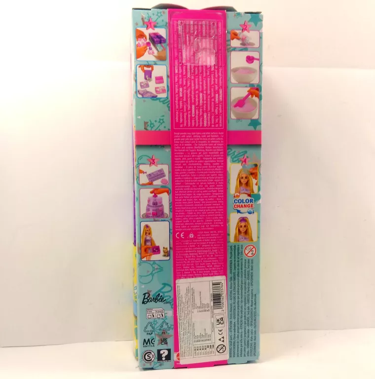 LALKA BARBIE PARTY UNBOXED W ZESTAWIE 10 NIESPODZIANEK #BLONDYNKA
