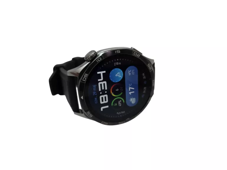 SMARTWATCH HUAWEI WATCH GT 5 GPS 46MM AMOLED NFC WI-FI BLUETOOTH CZARNY