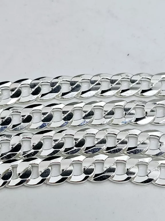NOWY SREBRNY ŁAŃCUCH PANCERKA 925 44,90G 50CM