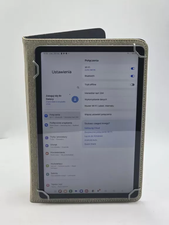 TABLET SAMSUNG TAB S9 FE 5G 6/128GB + KLAWIATURA/ETUI