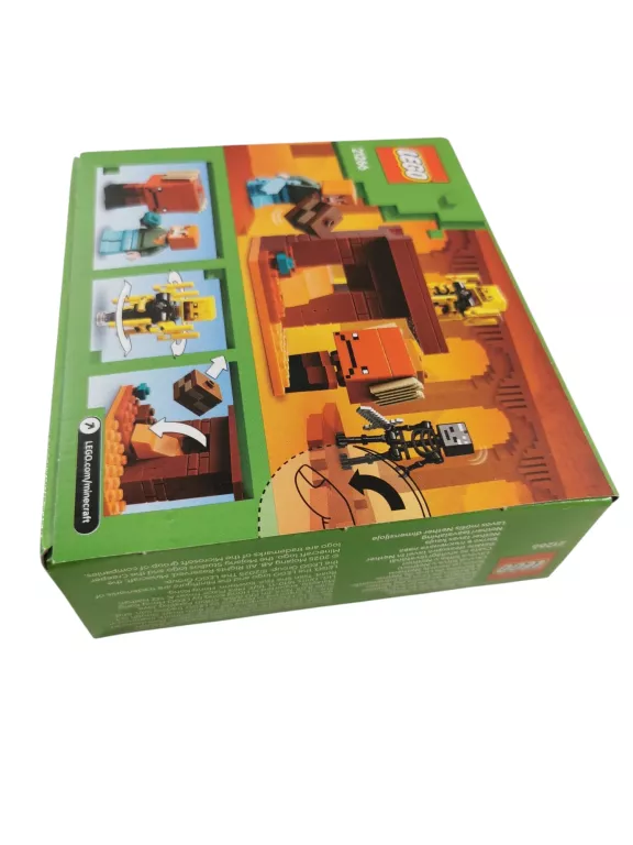 KLOCKI LEGO MINECRAFT 21266 BITWA NA MOŚCIE NETHERU