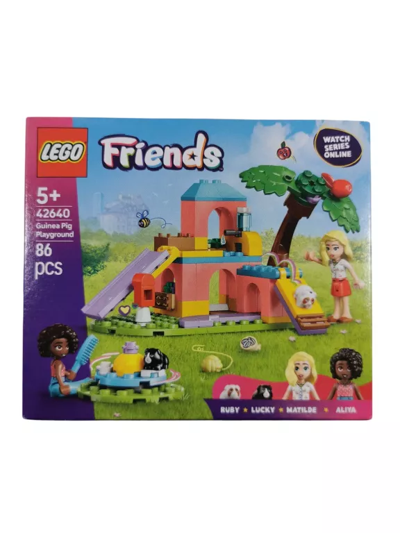 LEGO FRIENDS 42640 PLAC ZABAWA ŚWINEK MORSKICH