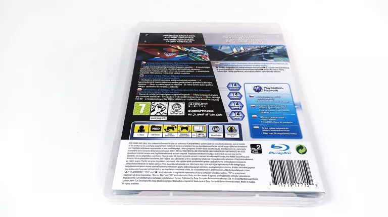 PS3 WIPEOUT FURY HD