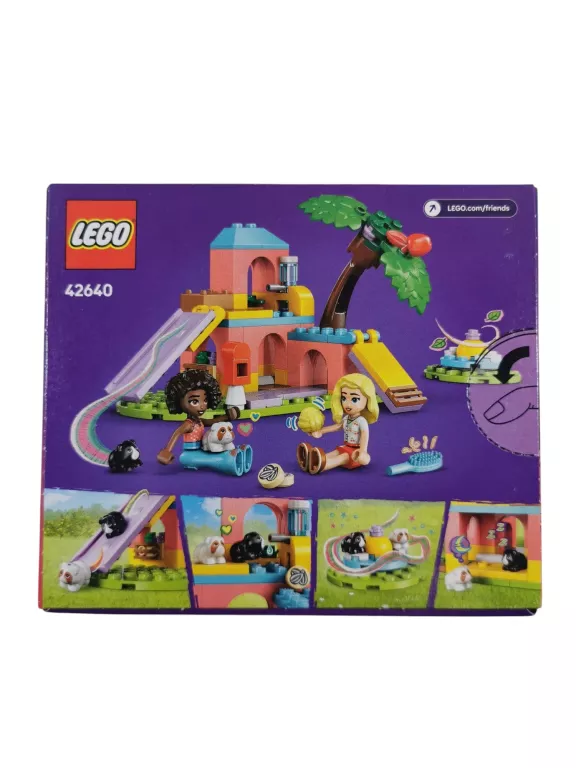 LEGO FRIENDS 42640 PLAC ZABAWA ŚWINEK MORSKICH