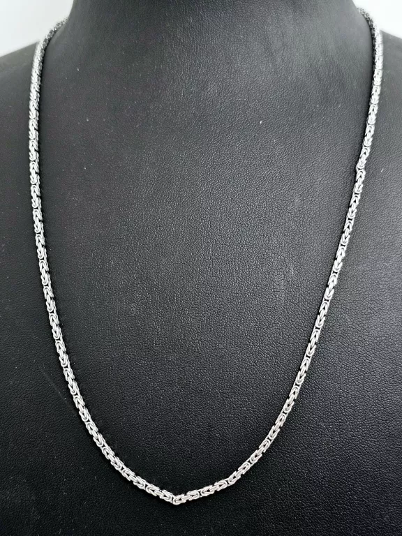 NOWY SREBRNY ŁAŃCUSZEK KRÓLEWSKI 925 13,10G 55CM