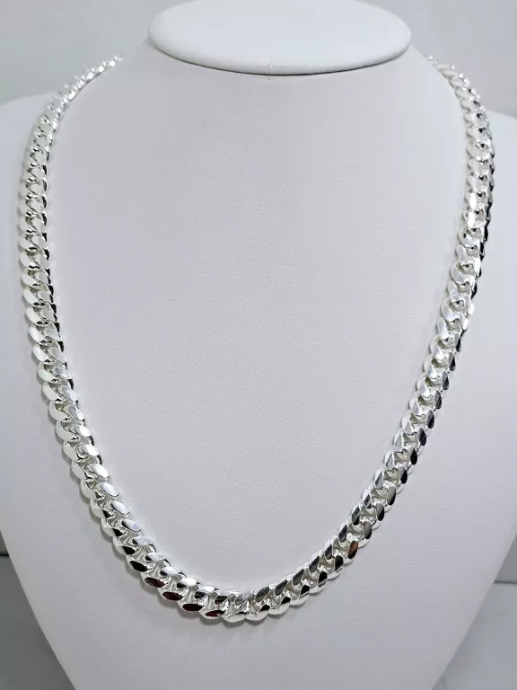 NOWY SREBRNY ŁAŃCUCH PANCERKA 925 105,20G 60CM