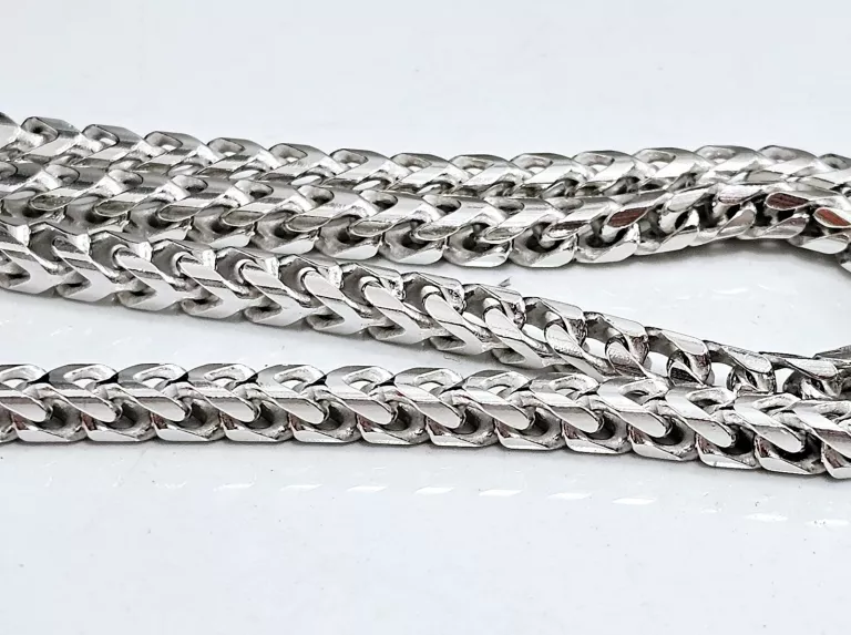 NOWY SREBRNY ŁAŃCUCH KŁOS 925 45,20G 50CM