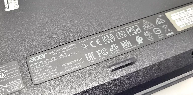 LAPTOP ACER NITRO 5