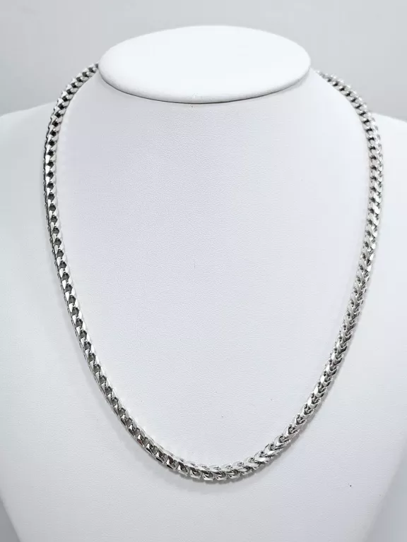 NOWY SREBRNY ŁAŃCUCH KŁOS 925 45,20G 50CM