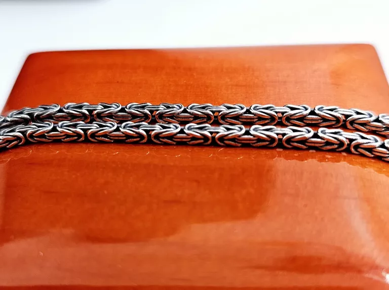 NOWY SREBRNA BRANSOLETKA KRÓLEWSKA 925 5,00G 21CM