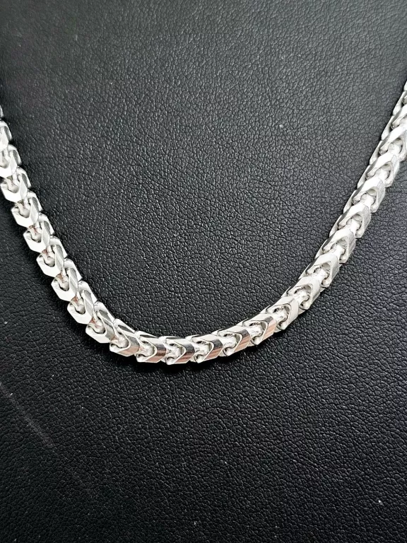 NOWY SREBRNY ŁAŃCUCH KŁOS 925 45,20G 50CM