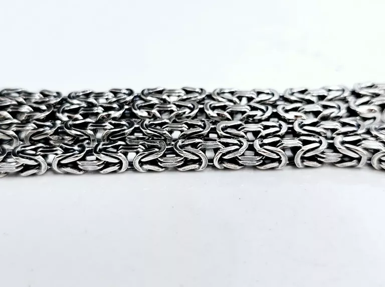 NOWY SREBRNA BRANSOLETKA KRÓLEWSKA 925 5,00G 21CM