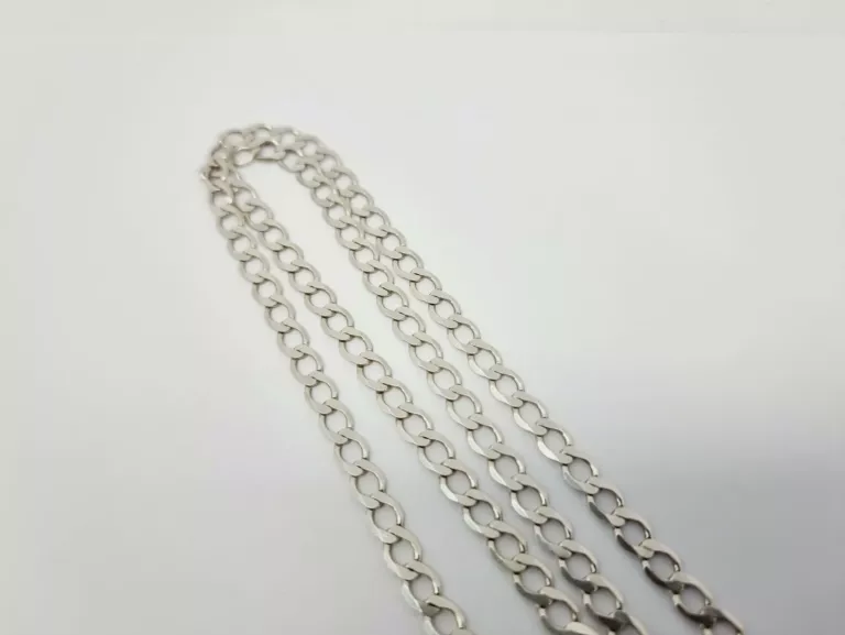 SREBRNY ŁAŃCUSZEK PRÓBY 925 17,20 GRAM 60CM