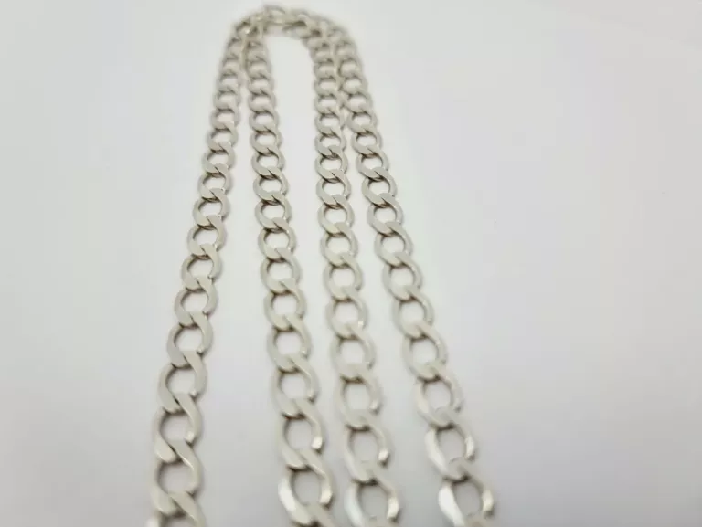 SREBRNY ŁAŃCUSZEK PRÓBY 925 17,20 GRAM 60CM
