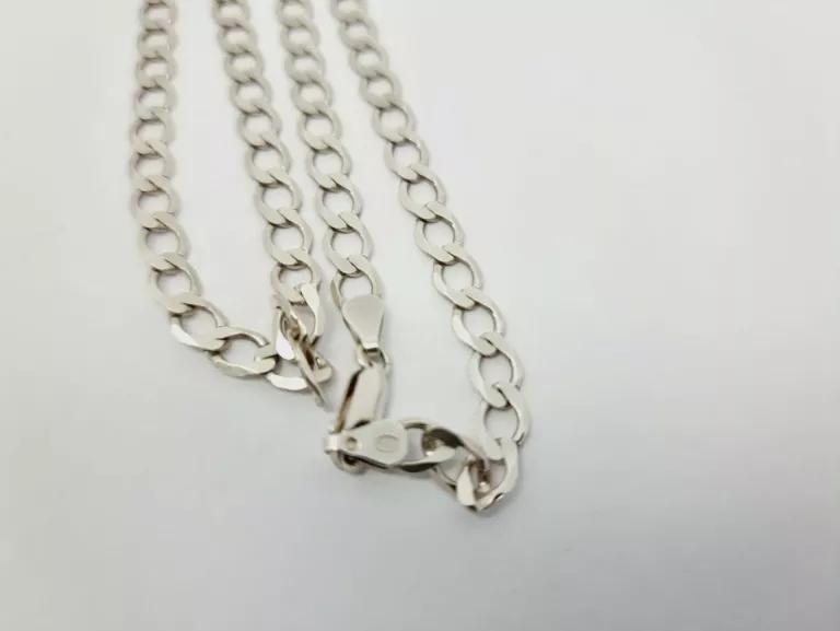 SREBRNY ŁAŃCUSZEK PRÓBY 925 17,20 GRAM 60CM