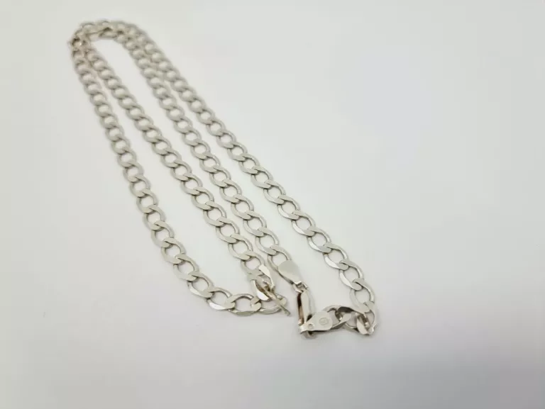 SREBRNY ŁAŃCUSZEK PRÓBY 925 17,20 GRAM 60CM