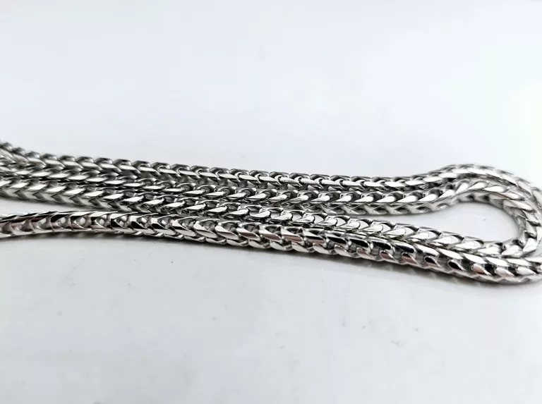 NOWY SREBRNY ŁAŃCUSZEK KŁOS 925 22,40G 50CM