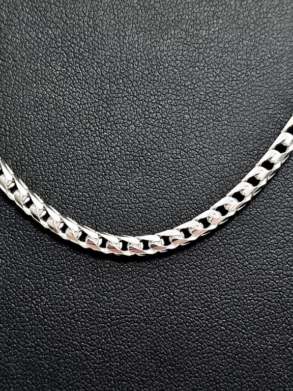 NOWY SREBRNY ŁAŃCUSZEK KŁOS 925 22,40G 50CM