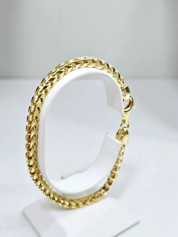 nowa-srebrna-bransoletka-pozlacana-klos-925-2110g-22cm-aleje-jerozolimskie-33-warszawa-boonum