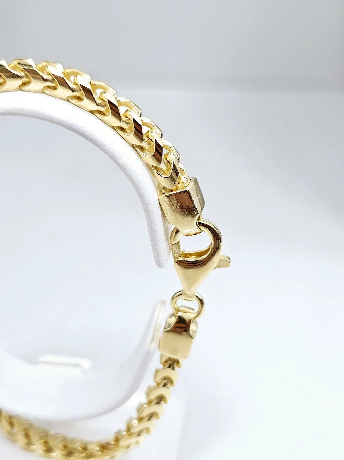 nowa-srebrna-bransoletka-pozlacana-klos-925-2110g-22cm-splot-2208-1