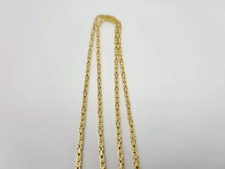 ZŁOTY ŁAŃCUSZEK KRÓLEWSKI PRÓBA 585 19,06 GRAM 50CM