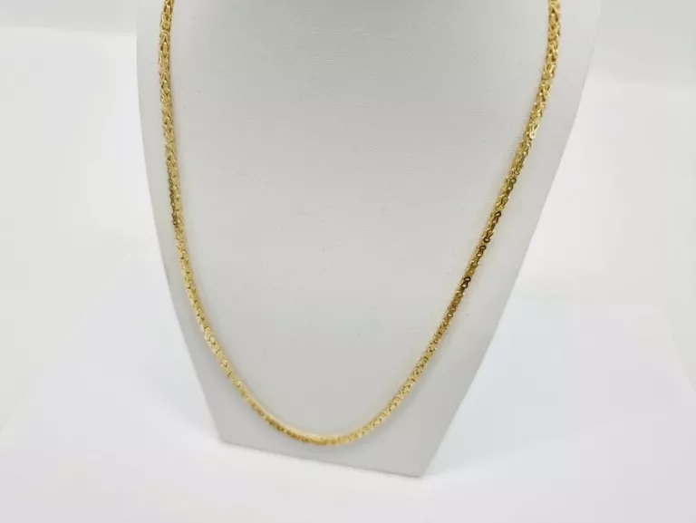 ZŁOTY ŁAŃCUSZEK KRÓLEWSKI PRÓBA 585 19,06 GRAM 50CM
