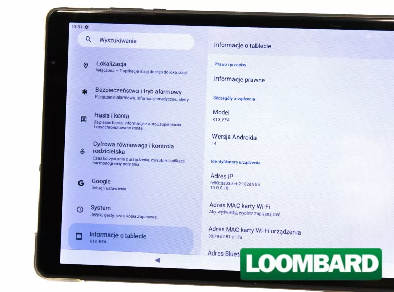 TABLET SKYEGG K13 10" 6/128 GB ETUI KLAWIATURA