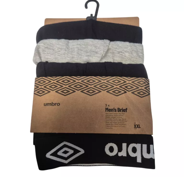 MAJTKI UMBRO MĘSKIE SLIPY R. XXL 3 PACK