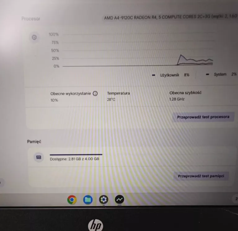 LAPTOP HP CHROMEBOOK 11A G8 EE Q235 AMD RADEON R4