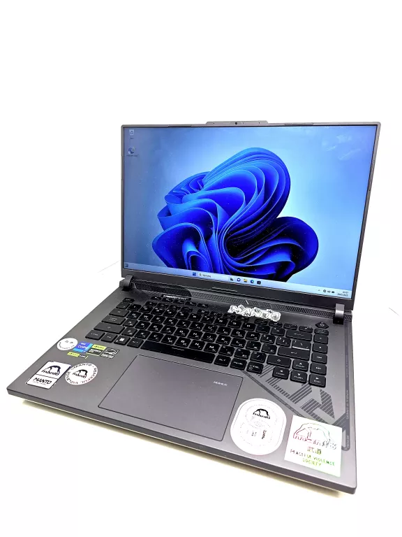 LAPTOP ASUS ROG STRIX G16 QHD 240HZ I7-13650HX RTX 4050 16GB DDR5 512GB SS