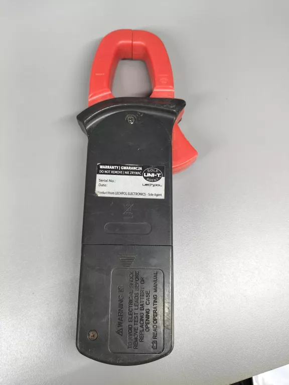 MIERNIK CĘGOWY UT204A DO 600A AC/DC