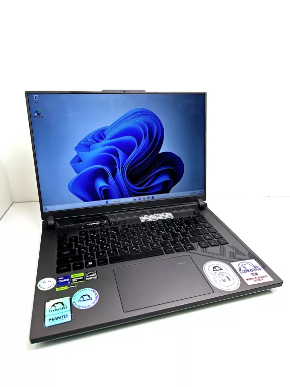 LAPTOP ASUS ROG STRIX G16 QHD 240HZ I7-13650HX RTX 4050 16GB DDR5 512GB SS