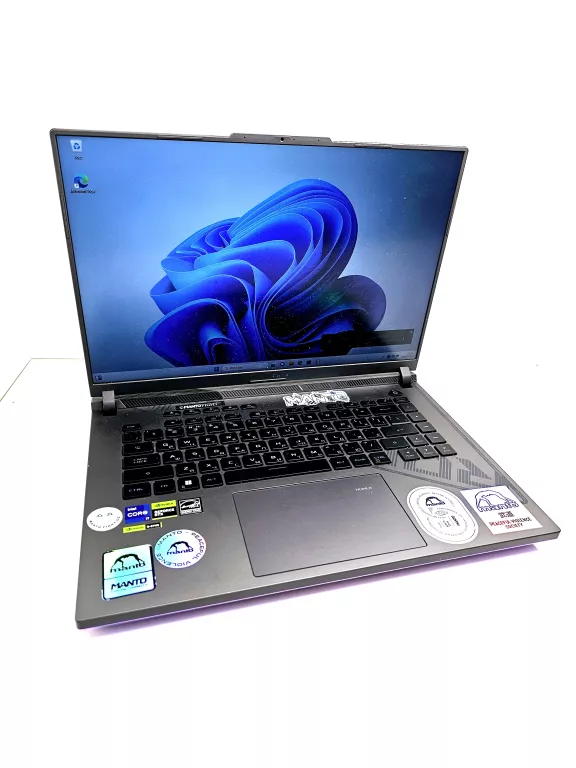 LAPTOP ASUS ROG STRIX G16 QHD 240HZ I7-13650HX RTX 4050 16GB DDR5 512GB SS