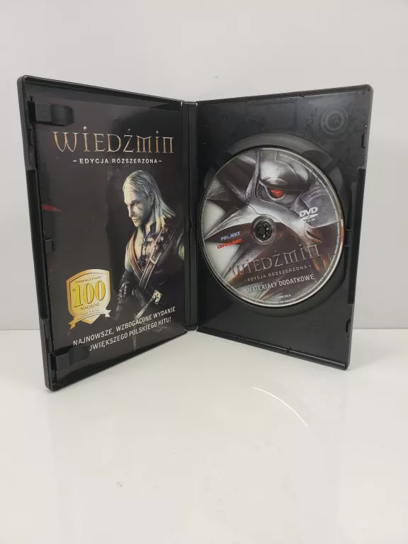 WIEDŹMIN EDYCJA ROZSZERZONA CD PROJEKT PLATYNOWA KOLEKCJA