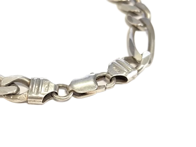 SREBRNA BRANSOLETKA DŁ.23 27,70G