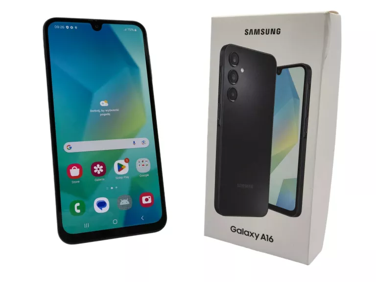 TELEFON SAMSUNG GALAXY A16 4/128GB 50/13MPX 6.7" 90HZ GW DO 05.2027!