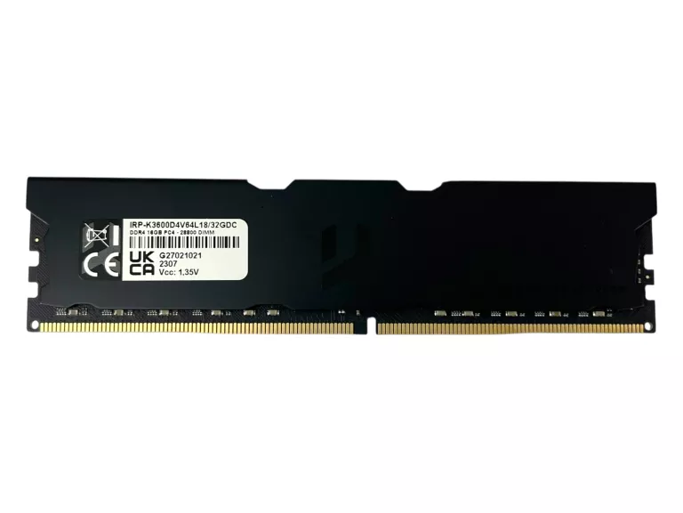 PAMIĘĆ GOODRAM IRDM PRO 16GB [1X16GB 3600MHZ DDR4 CL18 DIMM] DEEP BLACK