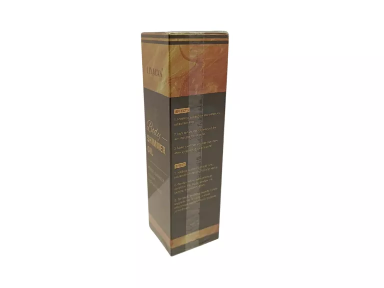 LIYALAN BODY SHIMMER OIL OLEJEK DO CIAŁA ROZŚWIETLAJĄCY BRONZE GOLD 100ML