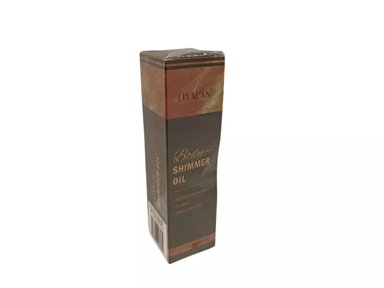 LIYALAN BODY SHIMMER OIL OLEJEK DO CIAŁA ROZŚWIETLAJĄCY GOLDEN BROWN 100ML