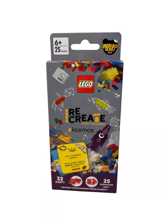 LEGO BOOKS REBUILD KARTY WYZWAŃ KOSMOS ACP-6602 PRACA ZBIOROWA