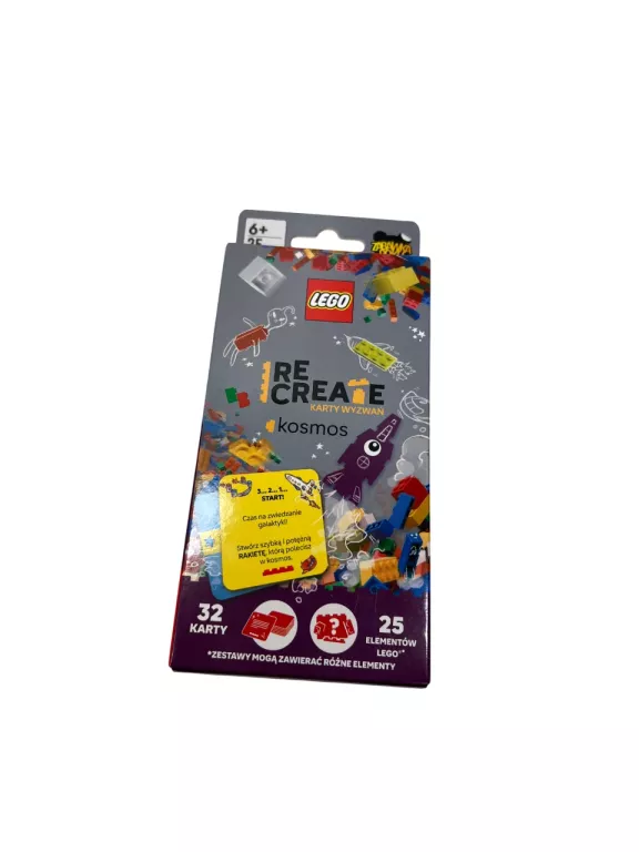 LEGO BOOKS REBUILD KARTY WYZWAŃ KOSMOS ACP-6602 PRACA ZBIOROWA