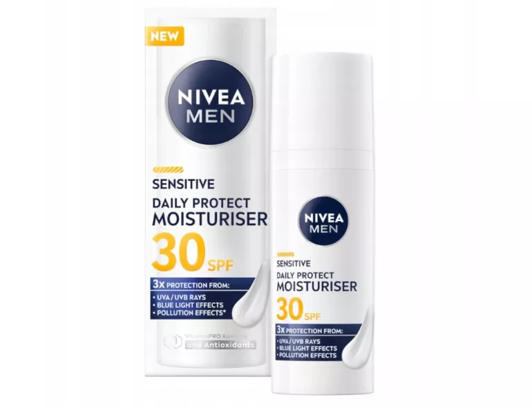 NIVEA MEN SENSITIVE TRIPLE PROTECT KREM DO TWARZY MĘSKI ŁAGODNY SPF30 50ML