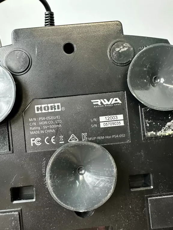 KIEROWNICA HORI PS4-052E + PEDAŁY W PUDEŁKU