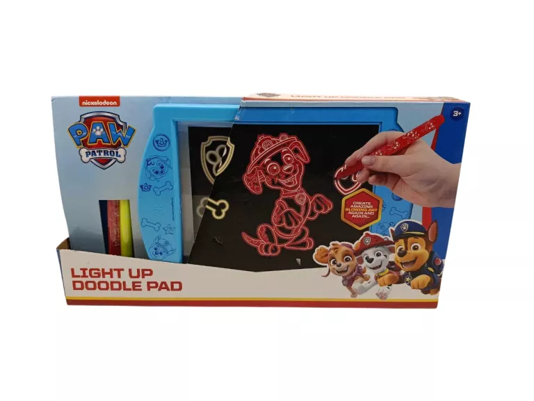 PSI PATROL ZNIKOPIS INTERAKTYWNA TABLICA GLOWPAD PODŚWIETLANY 3+