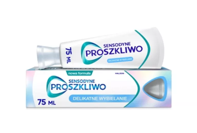 SENSODYNE PROSZKLIWO PASTA DO ZĘBÓW Z FLUORKIEM DELIKATNE WYBIELANIE 75 ML
