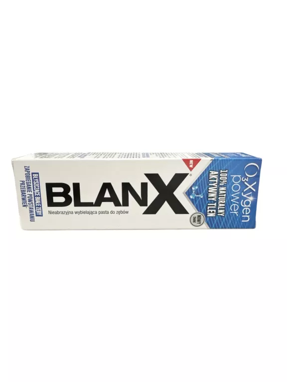 PASTA WYBIELAJĄCA Z AKTYWNYM TLENEM BLANX O3X 75 ML CHRONI SZKLIWO ODŚWIEŻ