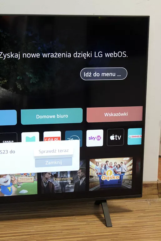 TELEWIZOR LG 55UR78003LK 4K UHD 55 CALI SMART TV