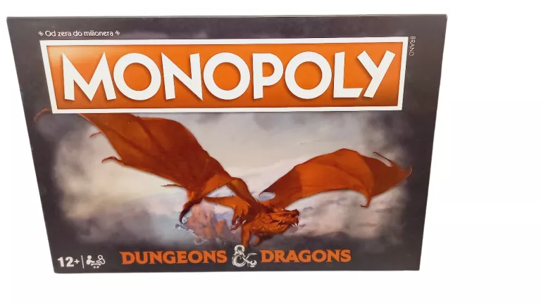 GRA PLANSZOWA HASBRO MONOPOLY DUGEONS& DRAGONS PL