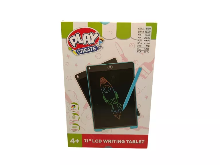 TABLET TABLICA DO RYSOWANIA DLA DZIECI PLAY CREATE LCD TABLET 11"